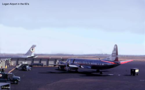 1960s logan airport planes c