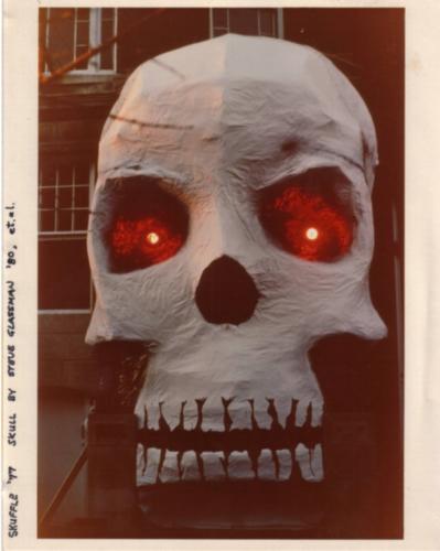 Red Eyed Skuffle Skull 1977
