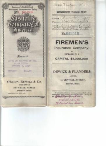 old insurance contracts